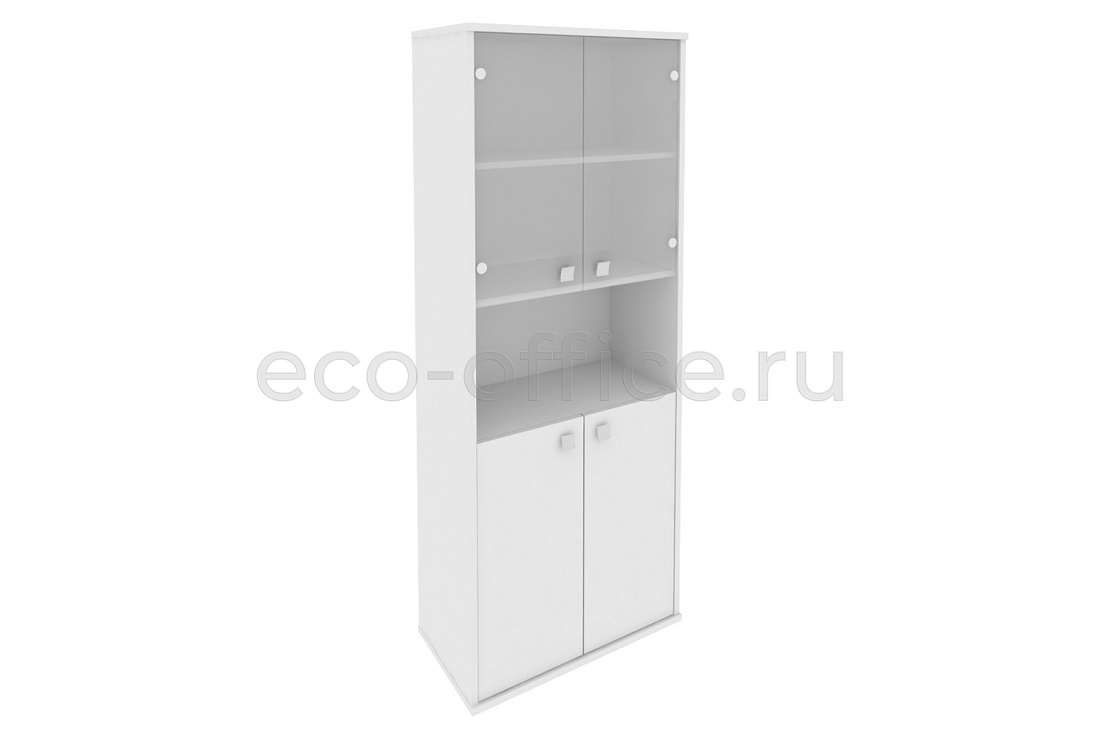 Шкаф высокий широкий STYLE Л.СТ-1.4 Белый купить в Челябинске