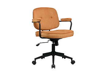 Кресло ECO-CHAIR CHESTER W-221T Горчичный велюр купить в Челябинске