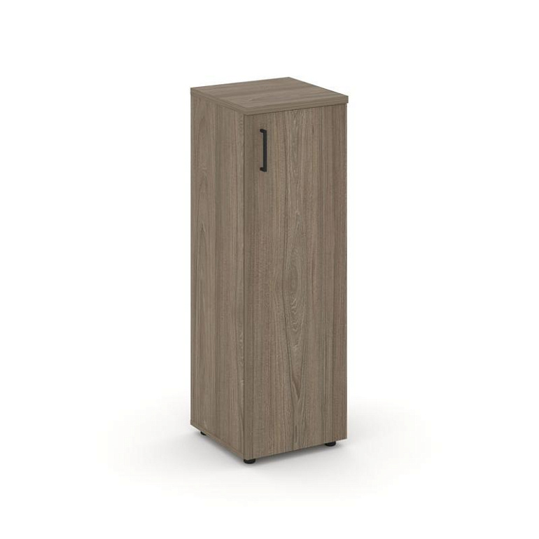 шкаф средний узкий style project sn.stu-204(r) вяз благородный/черный ручки фото