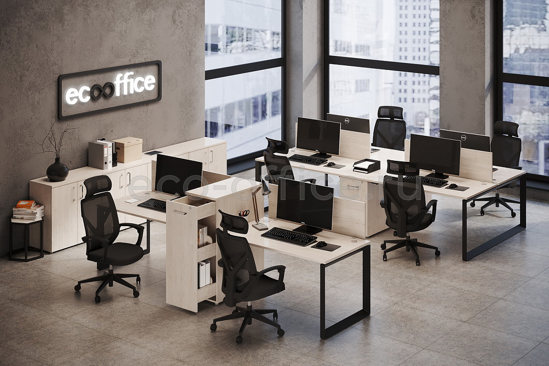 Мебель для персонала ONIX Metal Денвер Светлый / Антрацит металл  стоимость