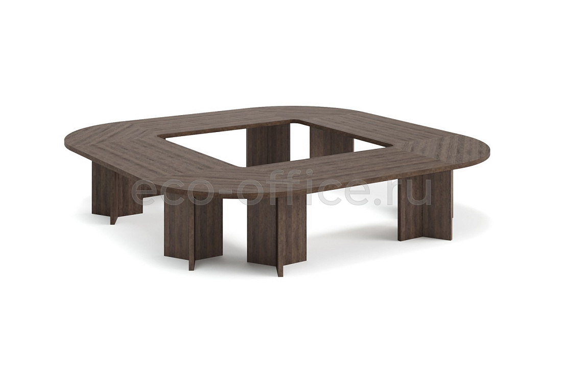 Стол переговоров LAVA Conference table 360x360 Табак купить в Челябинске