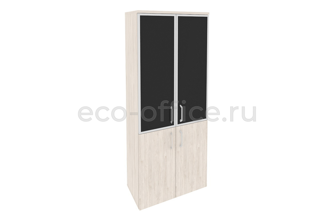 Шкаф высокий широкий ONIX O.ST-1.2 R black Денвер Светлый купить в Челябинске