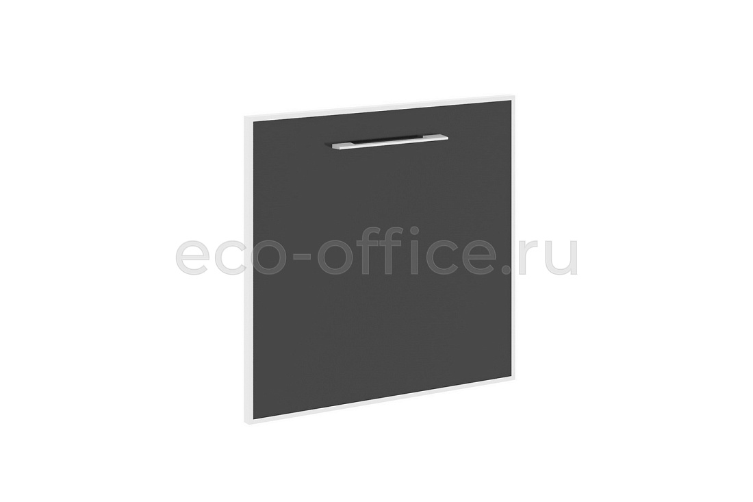 Дверь стеклянная правая YALTA LT.S-4 R (R) black Чёрное стекло купить в Челябинске