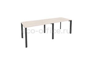 Рабочая станция на П-образном м/к ONIX O.MP-RS-2.2.8 Денвер Светлый / Антрацит металл фото