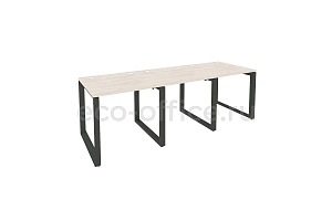 Рабочая станция на O-образном м/к ONIX O.MO-RS-3.0.8 Денвер Светлый / Антрацит металл фото