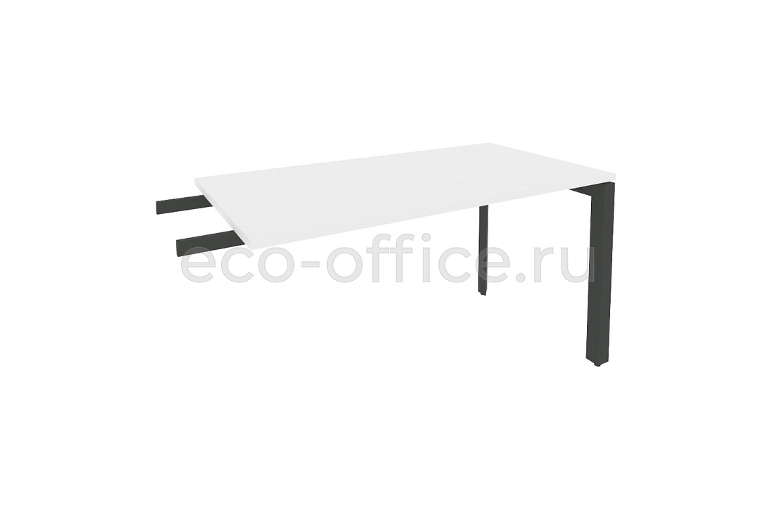 Брифинг-приставка на П-образном м/к ONIX O.MP-BR-13 Белый Бриллиант / Антрацит металл  купить в Челябинске