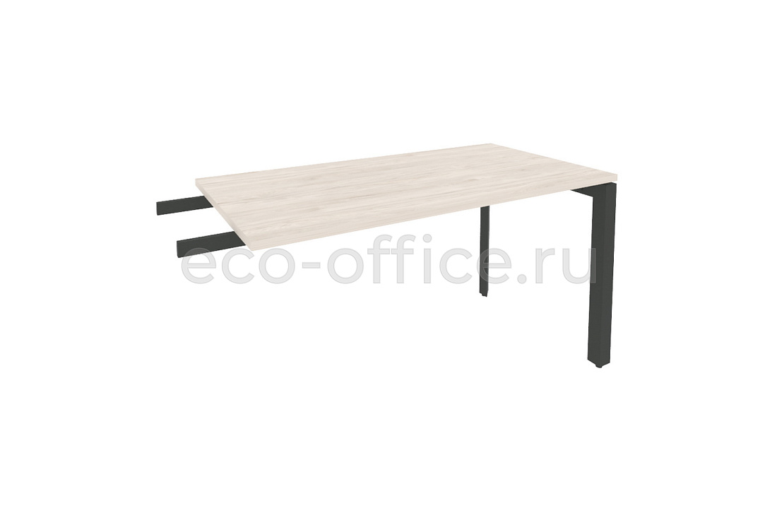 Брифинг-приставка на П-образном м/к ONIX O.MP-BR-13 Денвер Светлый / Антрацит металл купить в Челябинске