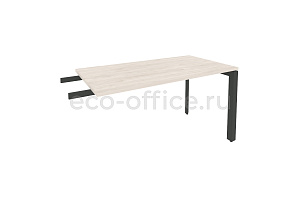 Брифинг-приставка на П-образном м/к ONIX O.MP-BR-13 Денвер Светлый / Антрацит металл фото