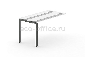 Металлокаркас на П-образной опоре 60x30 для наборного элемента 1000*720 Антрацит металл фото