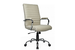 Кресло RV Chair KORS 9356H Бежевая экокожа фото