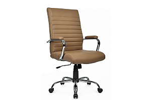 Кресло RV Chair KORS 9356H Коричневая экокожа фото