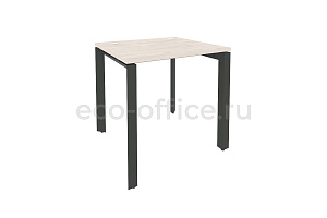 Стол рабочий на П-образном м/к ONIX O.MP-SP-0.7 Денвер Светлый / Антрацит металл фото
