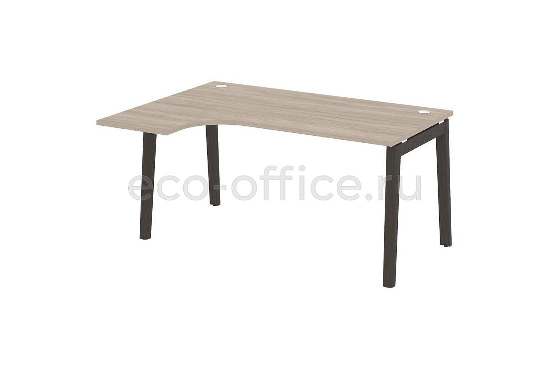 Стол эргономичный левый ONIX WOOD OW.SA-4 (L) Дуб Аттик / Дуб Тёмный  стоимость