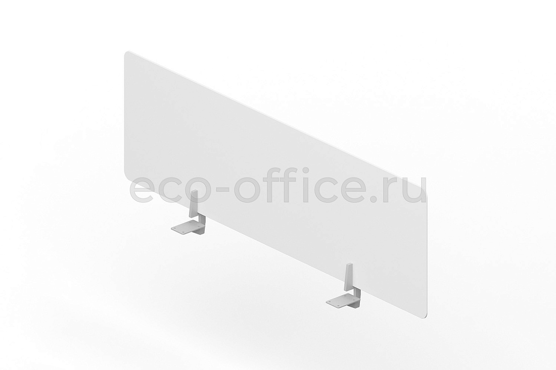 Экран фронтальный PLEXI для отдельного стола UPSFS138 Белый молочный / Белый  стоимость