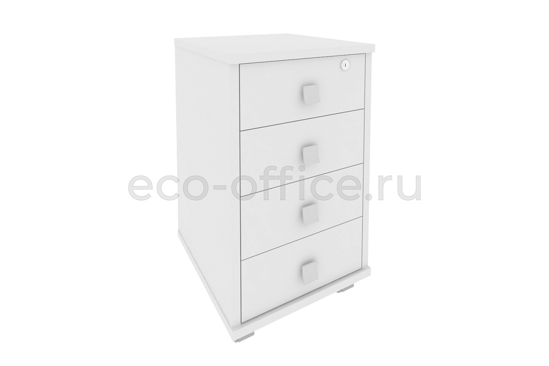 Тумба подкатная STYLE Л.ТМ-4F Белый купить в Челябинске