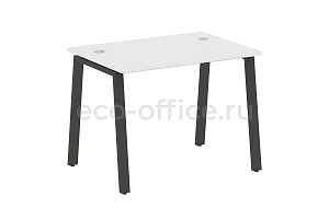 Стол письменный Метал Систем Стайл БА.СП-1 Белый / Антрацит металл фото