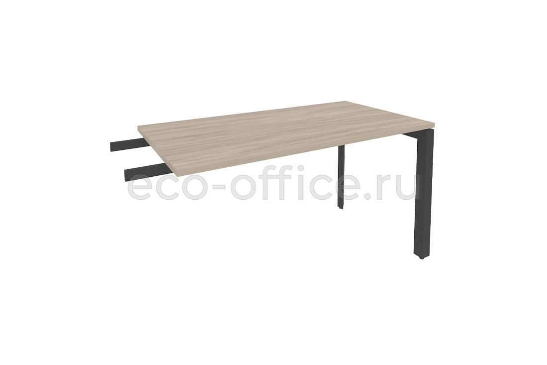 Брифинг-приставка на П-образном м/к ONIX O.MP-BR-13 Дуб Аттик / Антрацит металл  купить в Челябинске