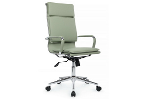 Кресло руководителя RV Chair HUGO 6003-1SE Зелёная экокожа фото