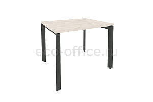 Стол рабочий на П-образном м/к ONIX O.MP-SP-1.8 Денвер Светлый / Антрацит металл фото