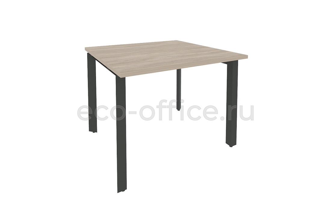 Стол переговорный (1 столешница) ONIX O.MP-PRG-1.1 Дуб Аттик / Антрацит металл  купить в Челябинске
