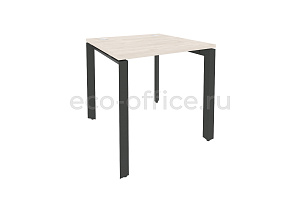 Стол рабочий на П-образном м/к ONIX O.MP-SP-0.8 Денвер Светлый / Антрацит металл фото