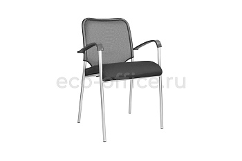 Стул посетителя AMIGO Silver ARM 450891/TA17T01 Чёрная сетка купить в Челябинске