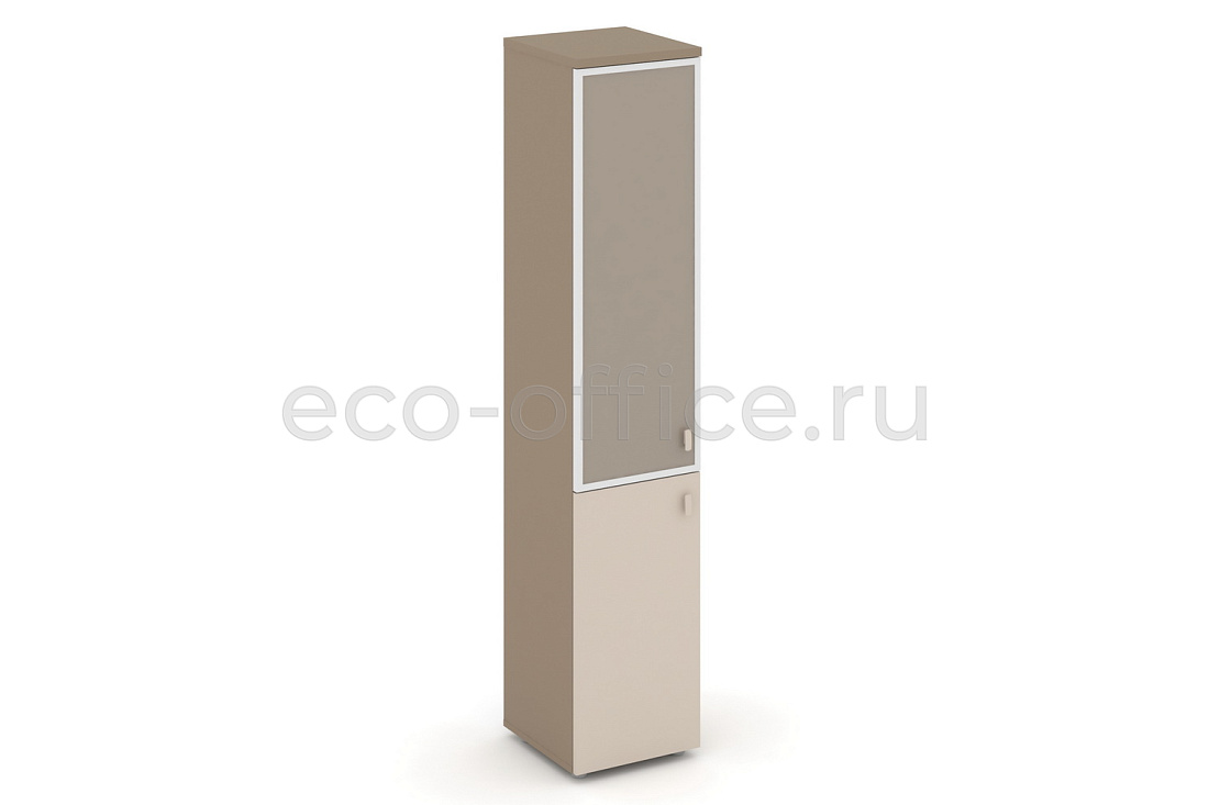Шкаф высокий узкий левый ESTETICA ES.SU-1.2R(L) U Латте / Капучино купить в Челябинске