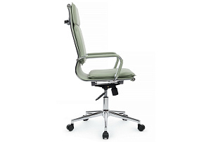 Кресло руководителя RV Chair HUGO 6003-1SE Зелёная экокожа фото