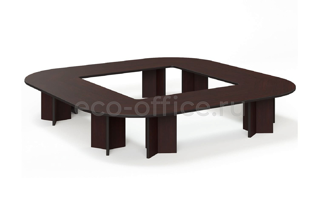 Стол переговоров LEGNO Conference table 416x416 Палисандр купить в Челябинске