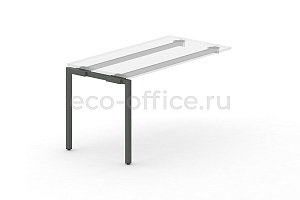 Металлокаркас на П-образной опоре 40x40 для наборного элемента 1000*720 Антрацит металл фото
