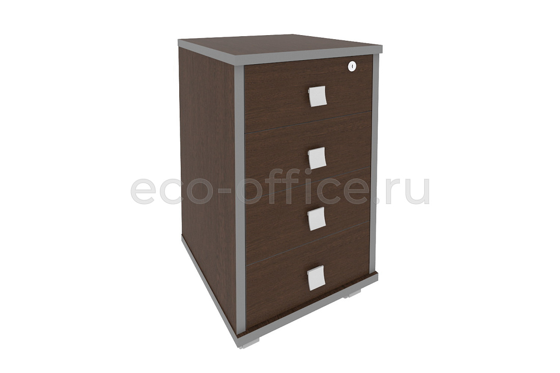 Тумба подкатная STYLE Л.ТМ-4F Венге Цаво купить в Челябинске