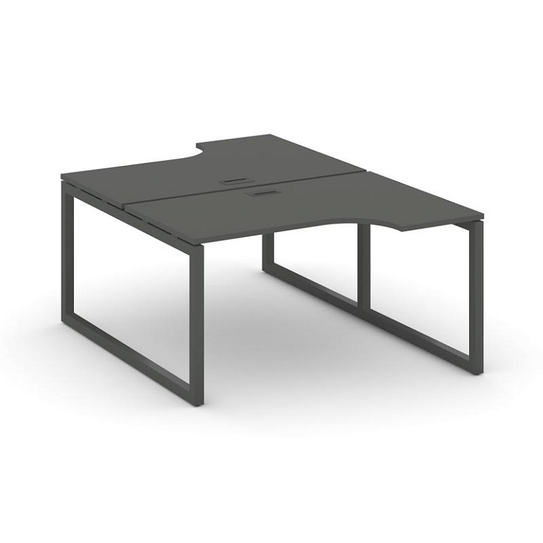 рабочая станция эргоном. style project sn-5o.drpa-001 антрацит/металл антрацит фото