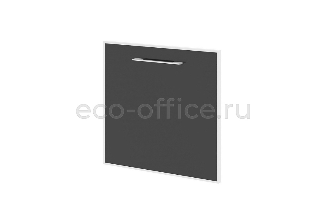Дверь стеклянная левая YALTA LT.S-4 R (L) black Чёрное стекло купить в Челябинске