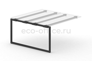 Металлокаркас на O-образной опоре 40x40 для наборного элемента 1000*1475 Черный металл фото