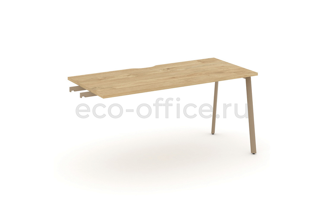 Стол приставка к опорным тумбам ESTETICA ES.SPR-4-VP Тиквуд Светлый купить в Челябинске