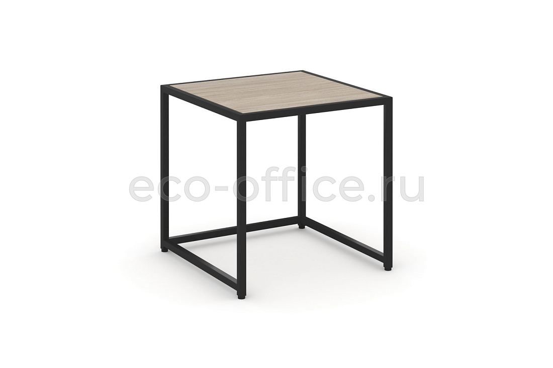 Стол журнальный LOFT VR.L-SJK-50 Дуб Аттик / Чёрный металл купить в Челябинске