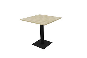 Стол обеденный Eco-Office 800*800*760 Дуб Мадуро фото