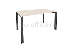 Стол рабочий на П-образном м/к ONIX O.MP-SP-3.8 Денвер Светлый / Антрацит металл фото