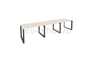 Рабочая станция на O-образном м/к ONIX O.MO-RS-3.2.8 Денвер Светлый / Антрацит металл фото